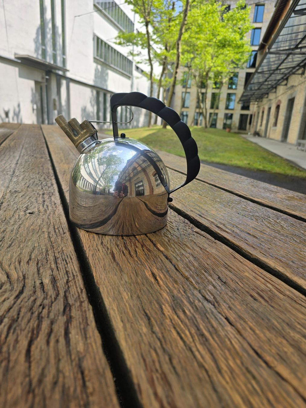Alessi Bollitori: Metall: Wasserkocher Alessi 9091 – Usato da Romanshorn venduto da Rachacha 6