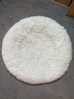 Hundebett rund weiss/beige ca.80 cm innen 45 cm 