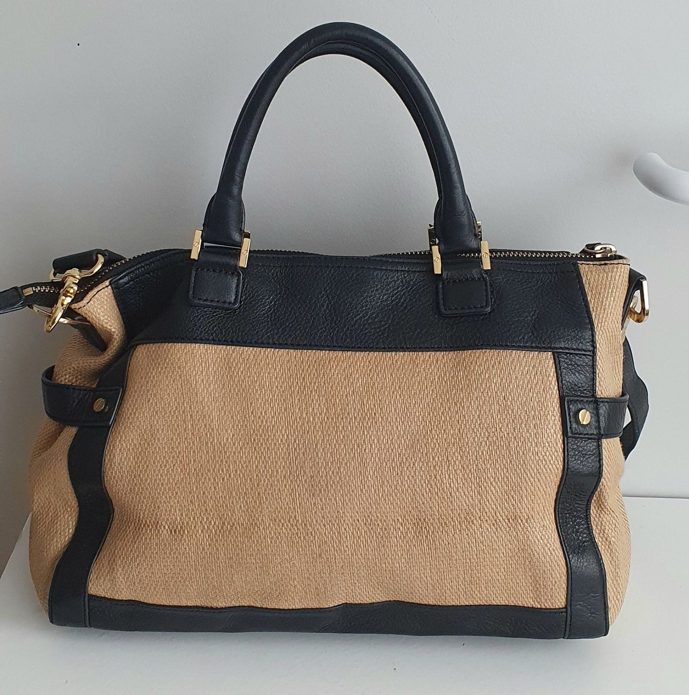 Tory Burch Borse da donna: Tory Burch Handtasche Crossbody Leder Raffia Optik – Usato da Niederteufen venduto da Mira_72 2
