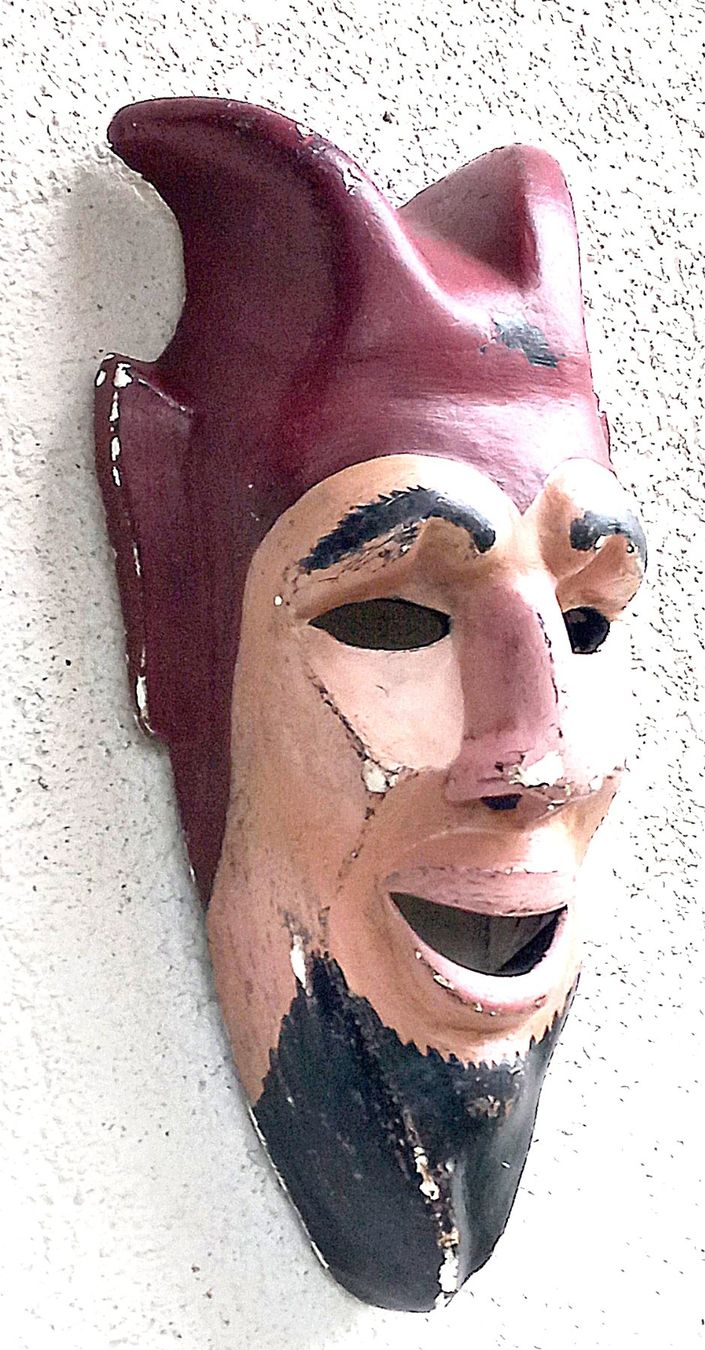 Sculture & Statue: Maske Teufel Dekoration gross – Usato da Baar venduto da 2cvbaar 2
