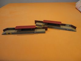 2 britische Bahnsteige von Truescale in H0