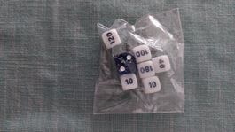 Set of dices - blue sealed