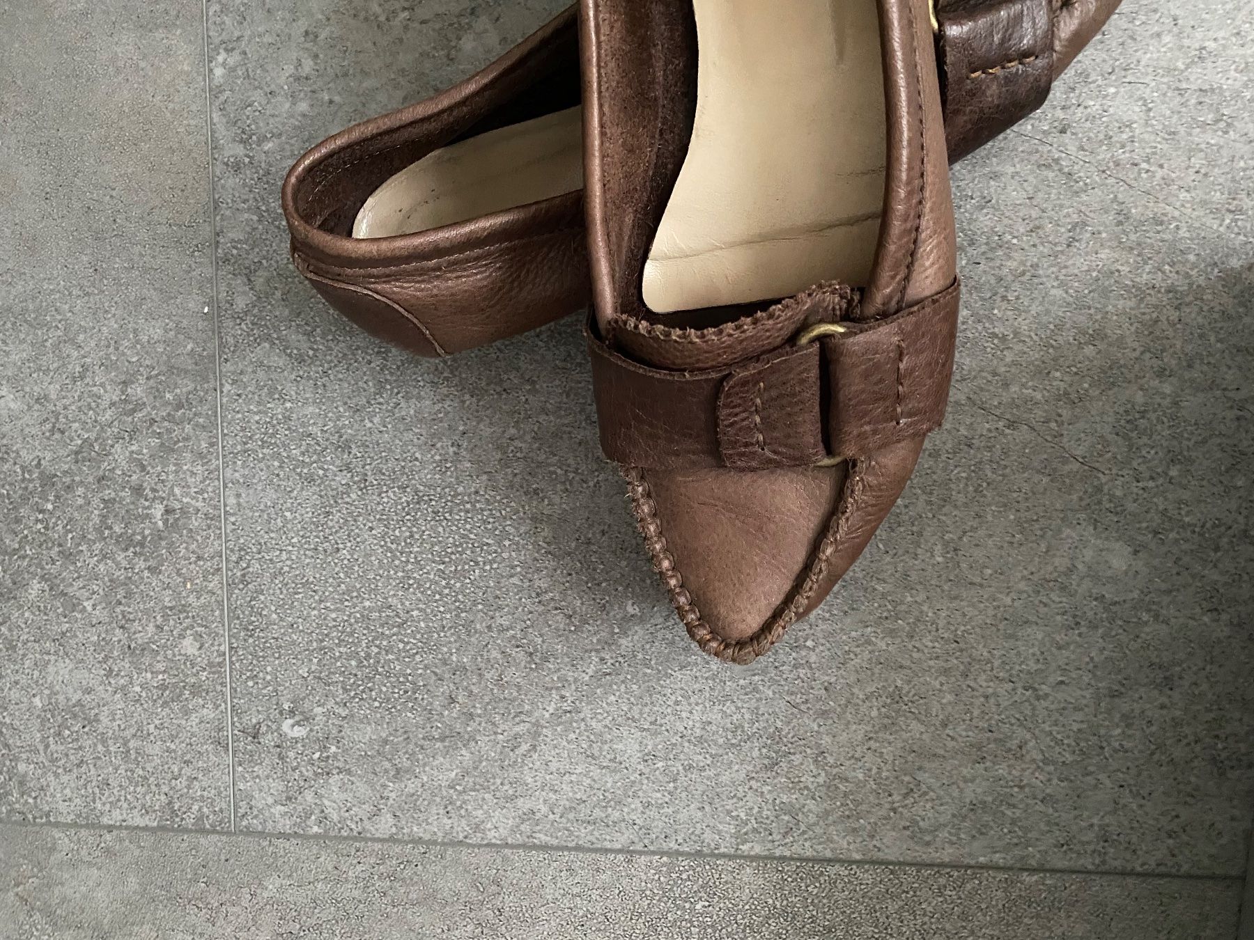 Scarpe da donna: Ballerina Gr. 36 100% Leder – Usato da Buchs-ZH venduto da Birikina 1