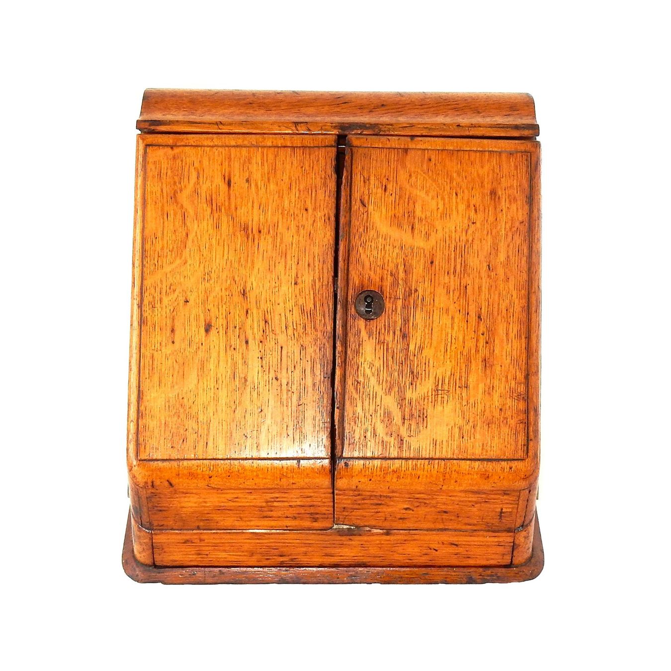 Schreibtische: Antike, viktorianisches Tisch - Schreibmöbel  Eiche, um 1870 – Gebraucht aus Alpnach Dorf von Reloved24 2