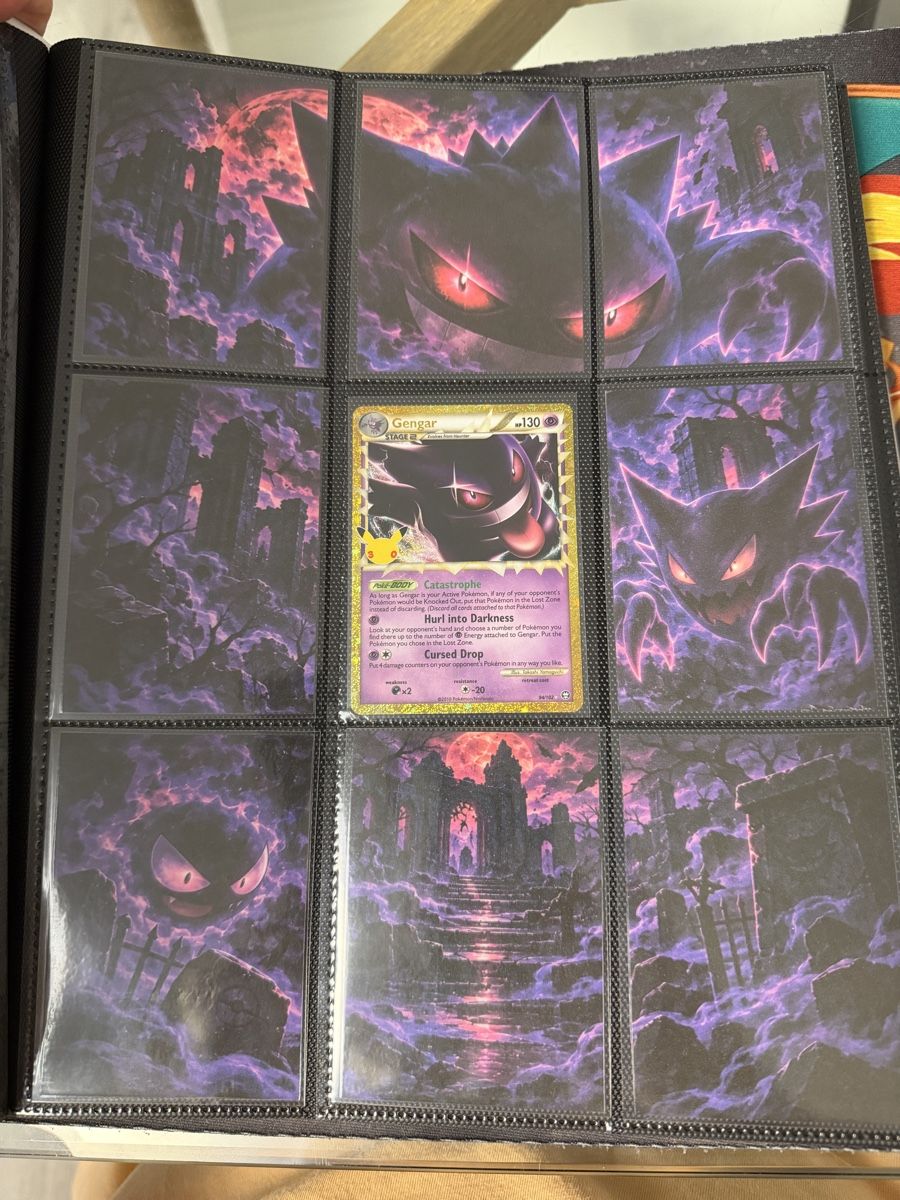 Pokémon Sammelbilder & Trading cards: Pokemon Binder Artwork Gengar – Neu (gemäss Beschreibung) aus Thalwil von Mary038