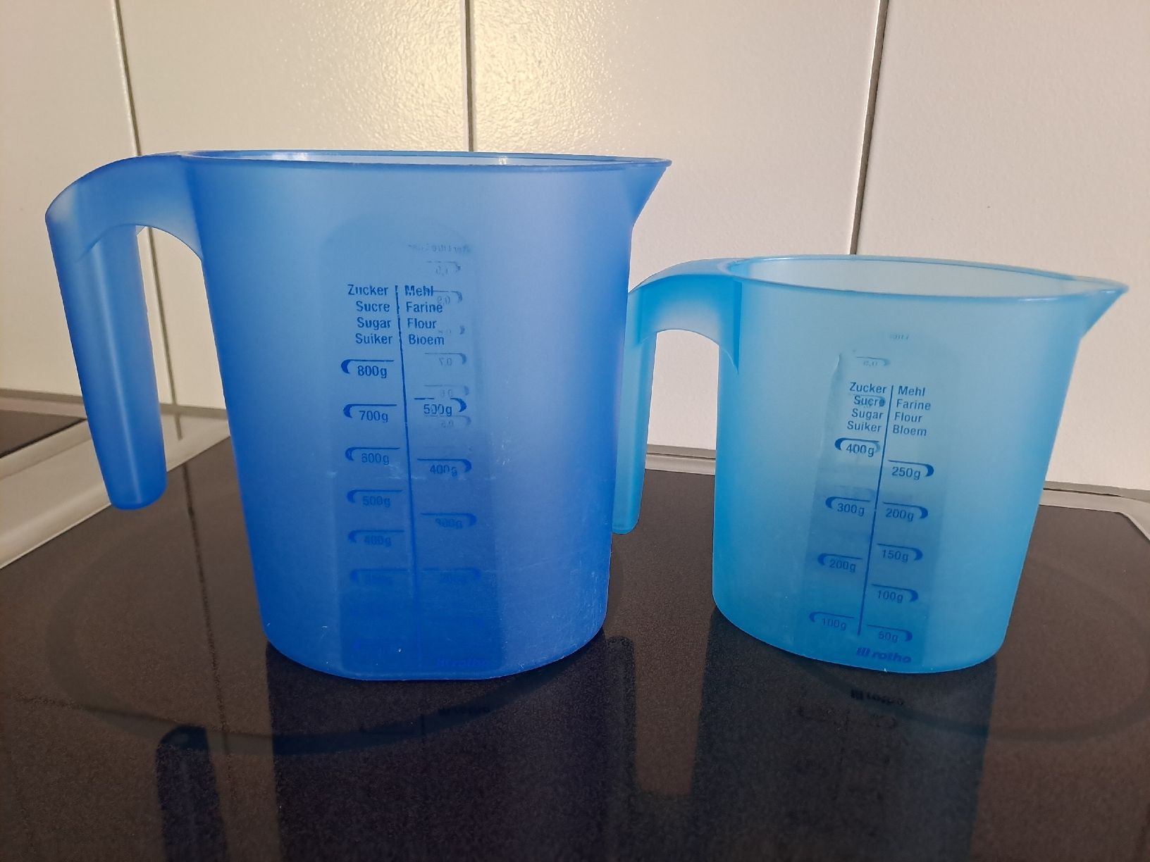 Rotho Küchengeräte: Messbecher Set 2 Stk. blau rotho – Gebraucht aus Rickenbach LU von bishiida 3