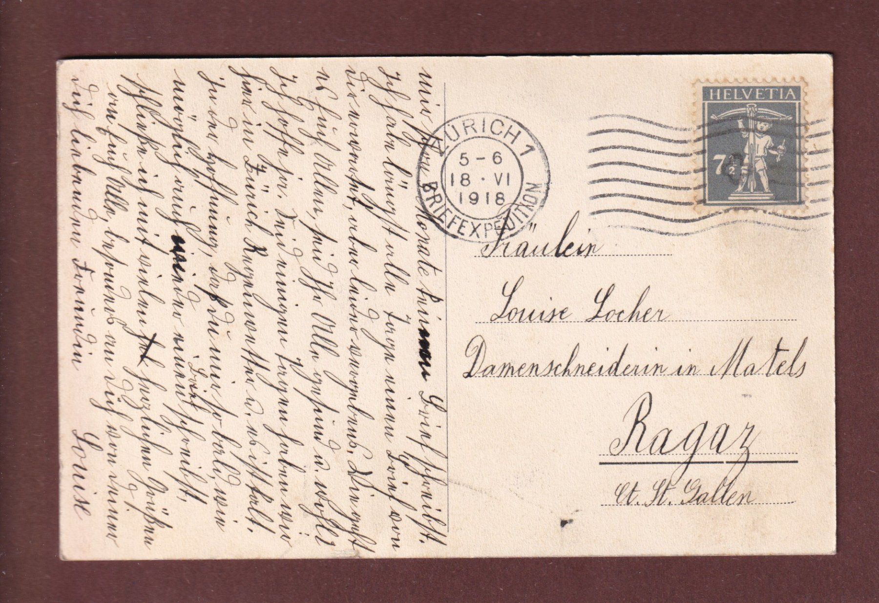 Cartes postales: HEIDEN - 1918 – D'occasion à Pully par nicecards-shop 1