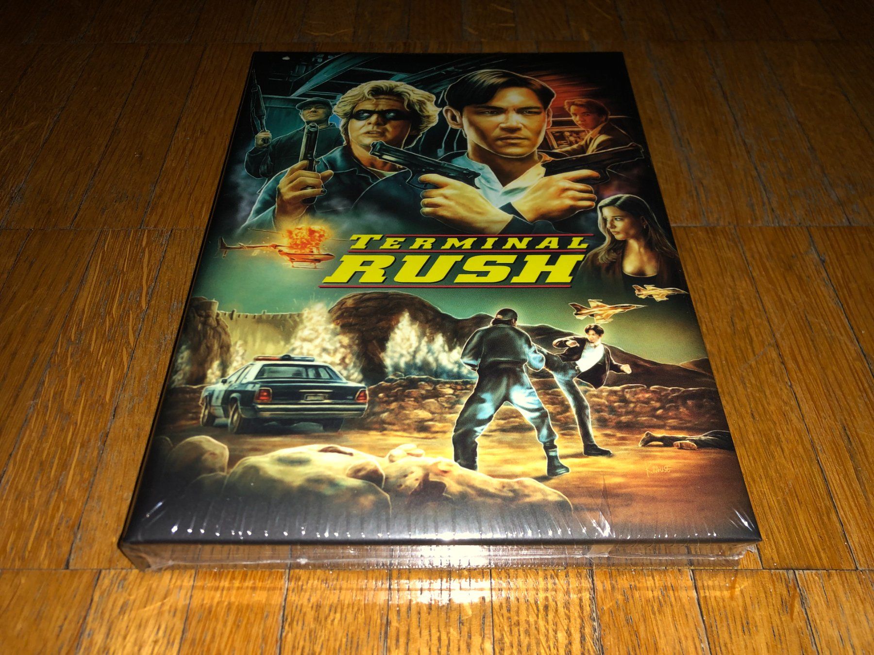 Tutti i DVDs: Terminal Rush - MEDIABOOK - WATTIERT - UNCUT – Nuovo e nell'imballaggio originale da Basel venduto da havsok