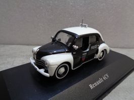 Atlas 1:43 Renault 4CV Police Polizei