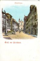 Solothurn - Gruss aus ... Litho + 1901