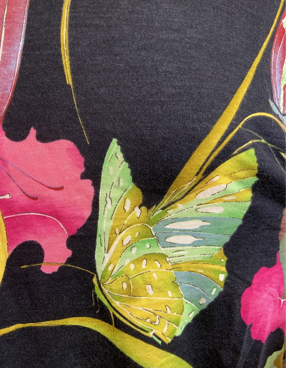 T-shirt: Shirt bunt Schmetterling Gr. 40/42 – Usato da Fislisbach venduto da KolibriSecondhand 4