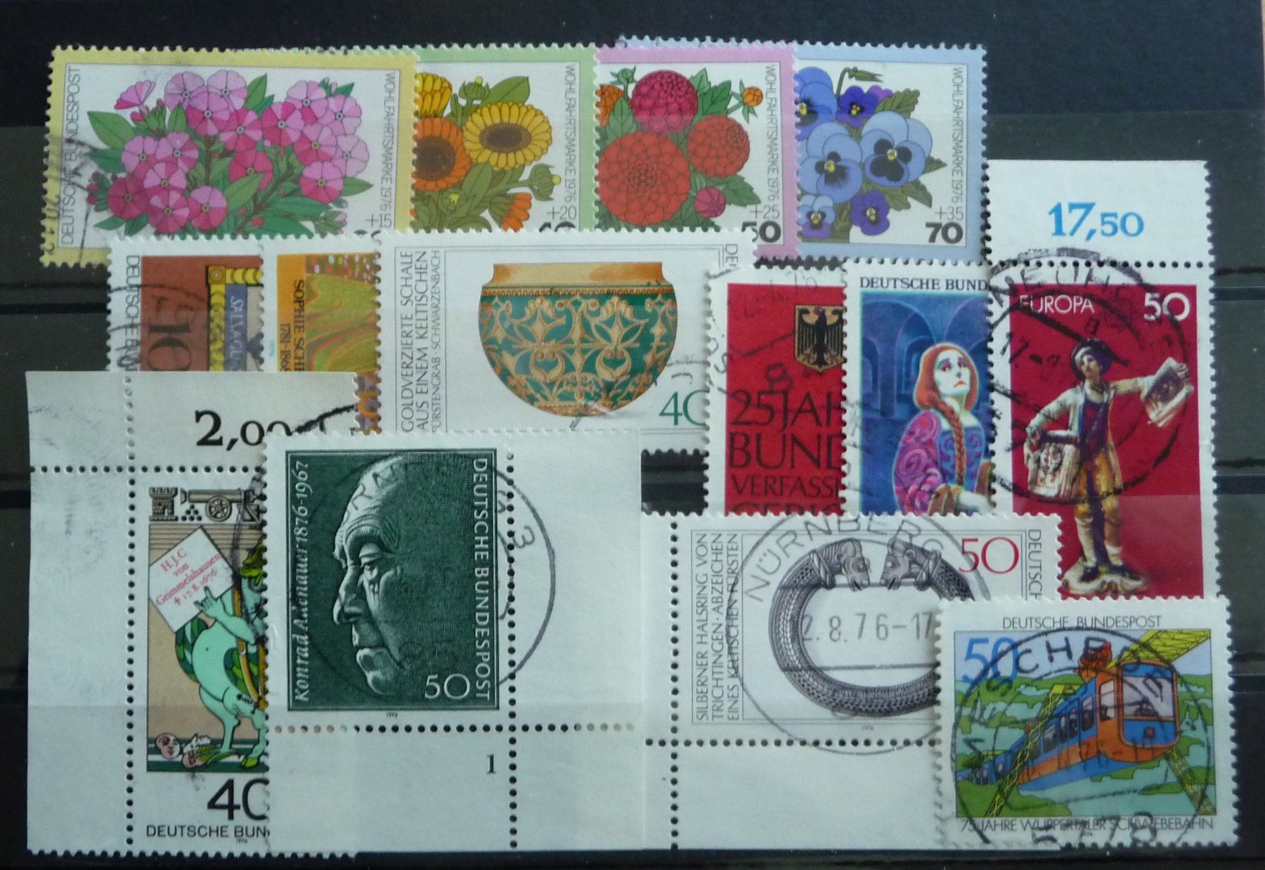 Tutti i francobolli: 1976 BRD gestempelt – Usato da Horgen venduto da FIR-2008