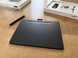 Wacom Intuos M Bluetooth Grafiktablet mit OVP Top Zustand