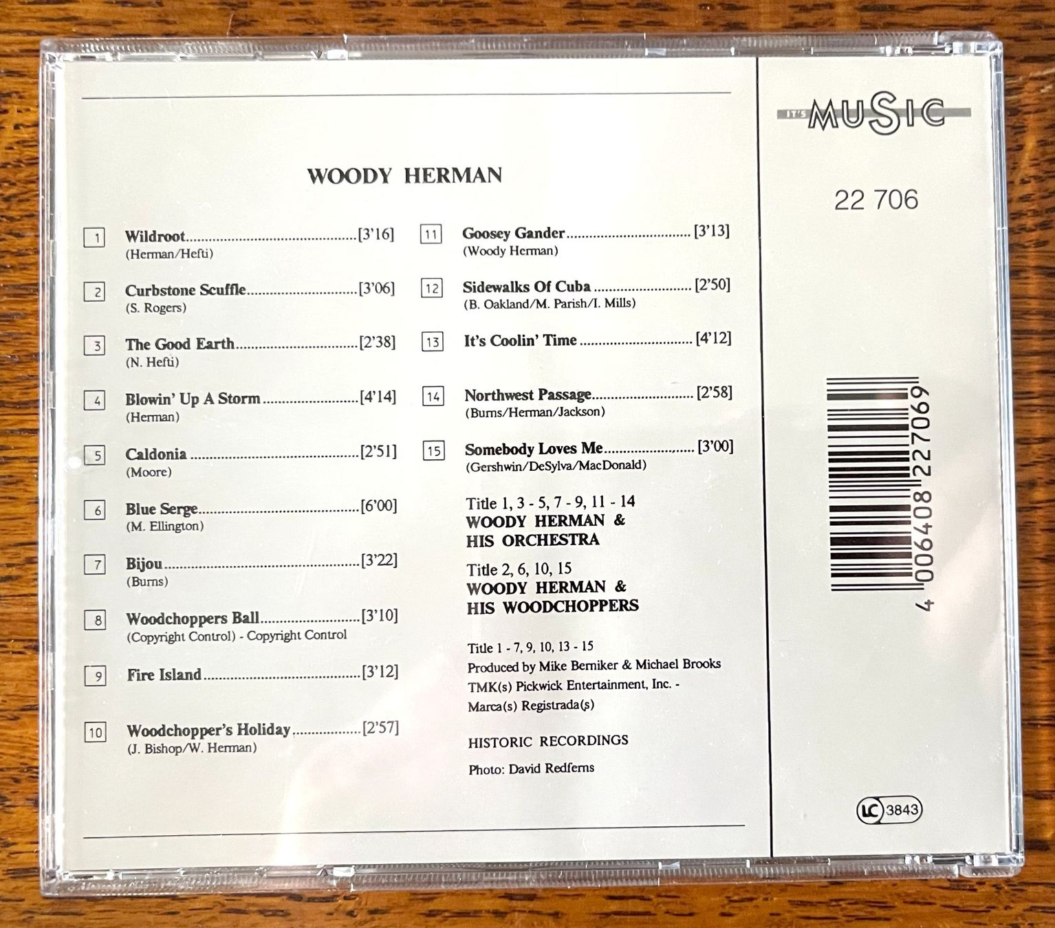 CDs: WOODY HERMAN CD – Gebraucht aus Oftringen von Vucki 1