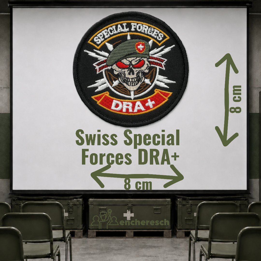 Armée suisse Insignes: Patch - Badge - Swiss Special Forces DRA+ – Neuf (Voir description) à Bière par encheresch