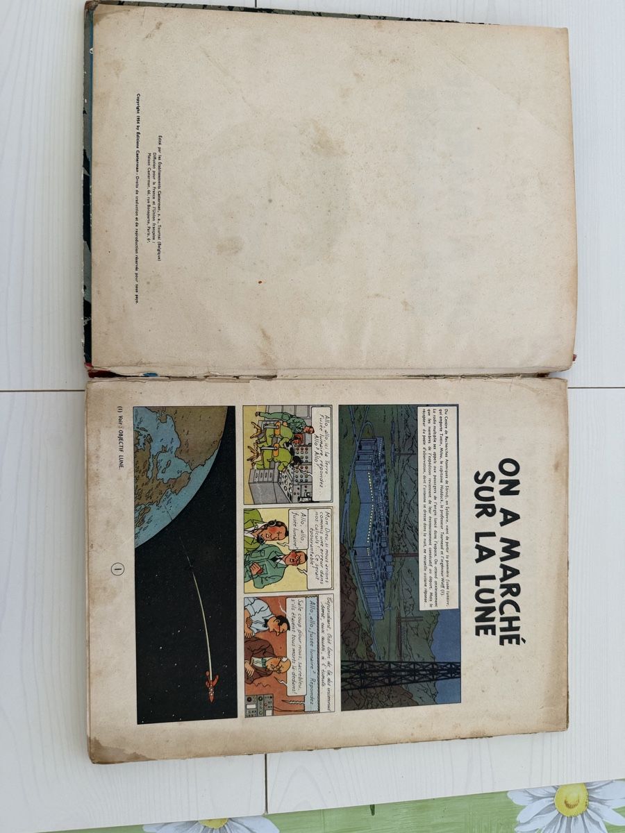 Fumetti: TINTIN : On a marché sur la lune  – Usato da Savigny venduto da Matgab94 5