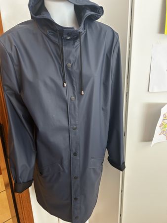 Rains Parka S/M Unisex, Navy