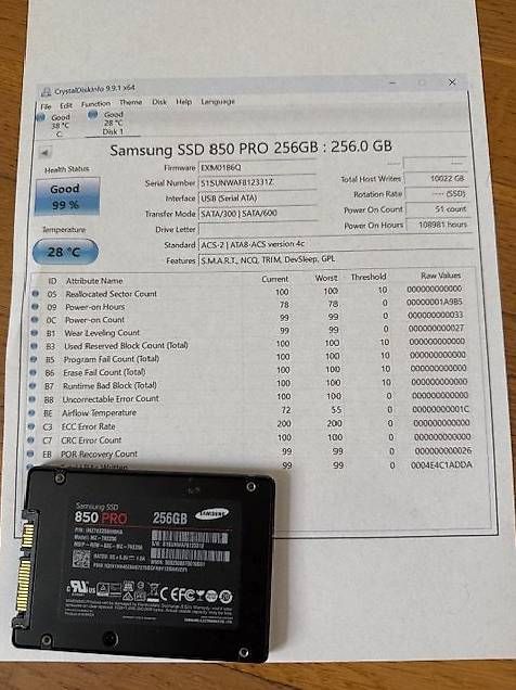 Disques durs: Verschiedene SSD Festplatten  Samsung – D'occasion à therwil par Hejan