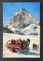 AK Zermatt Rolba auf dem Teodulgletscher mit Matterhorn