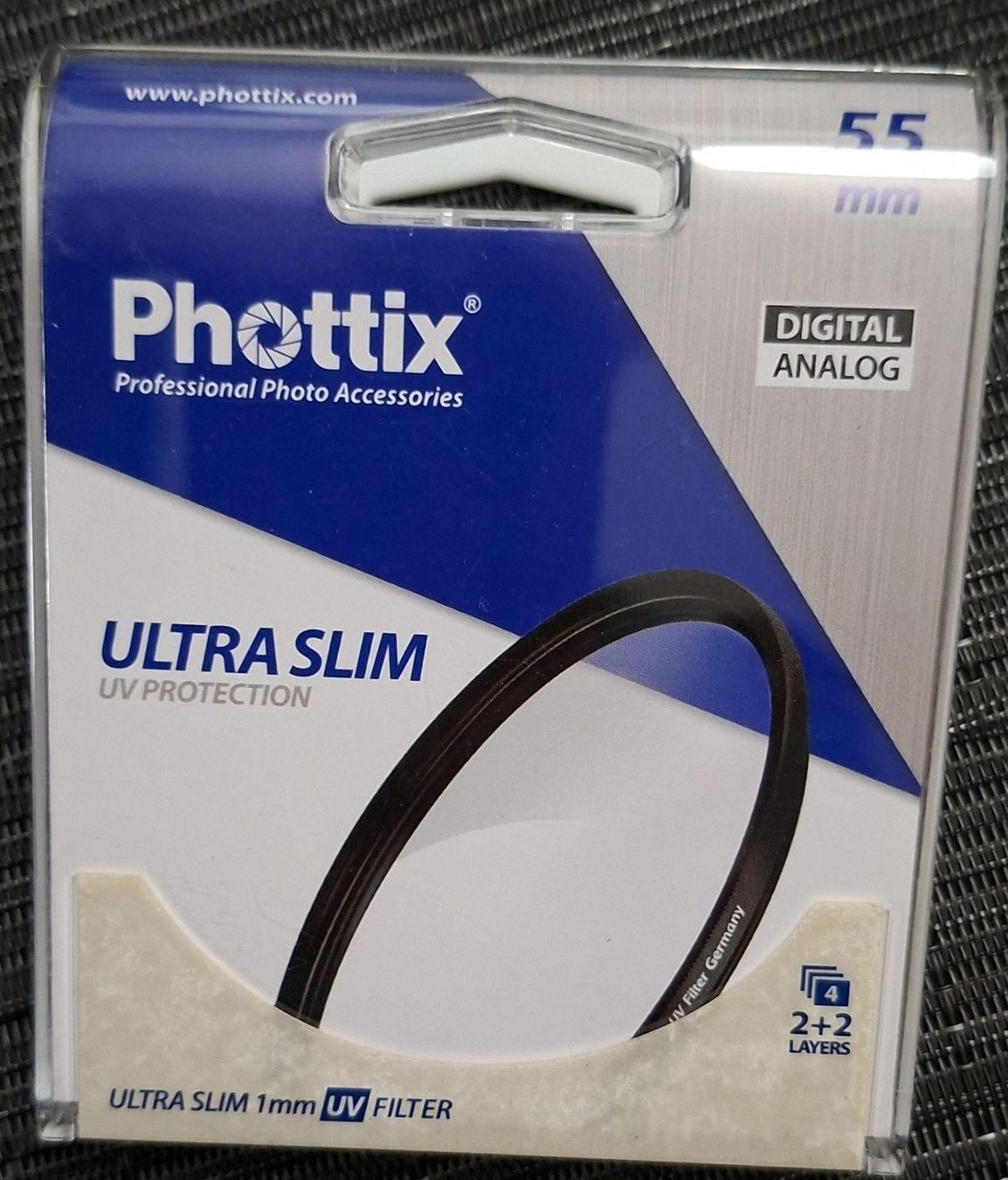 Filter: Phottix UV Filter 55mm – Gebraucht aus Dübendorf von Sbarc 3