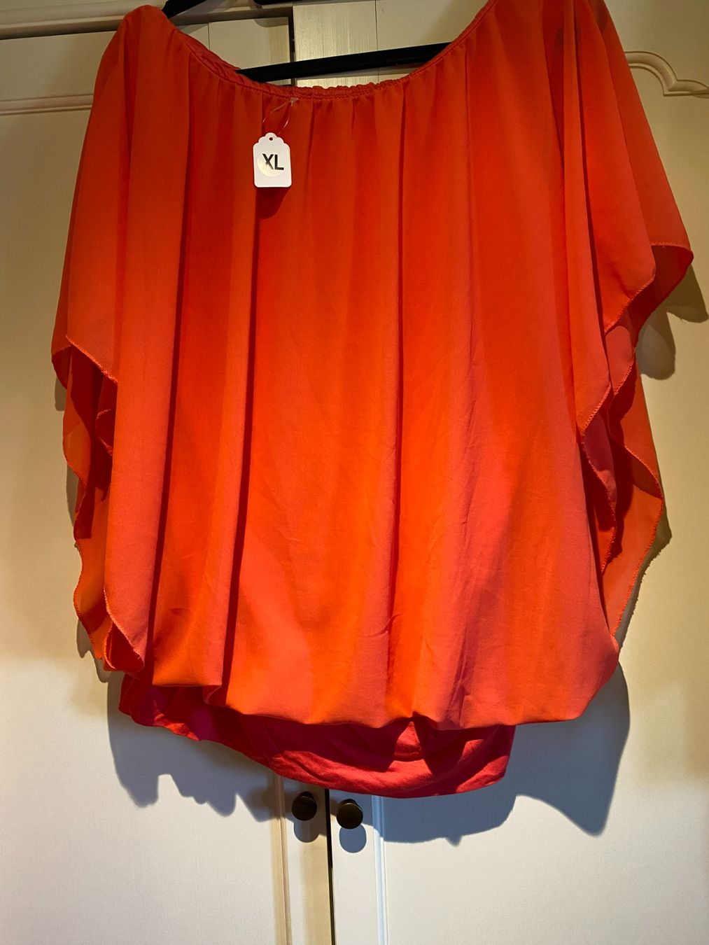 Camicette: BLUSENKLEID-NEON,ROT-ORANGE – Nuovo e nell'imballaggio originale da Meienried venduto da ManuelaBoutique 3