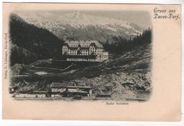 Gruss aus DAVOS-DORF Basler Heilstätte