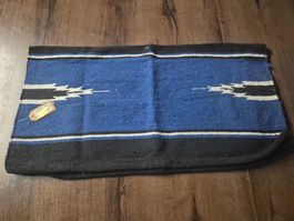 Western Blanket Blau NEU