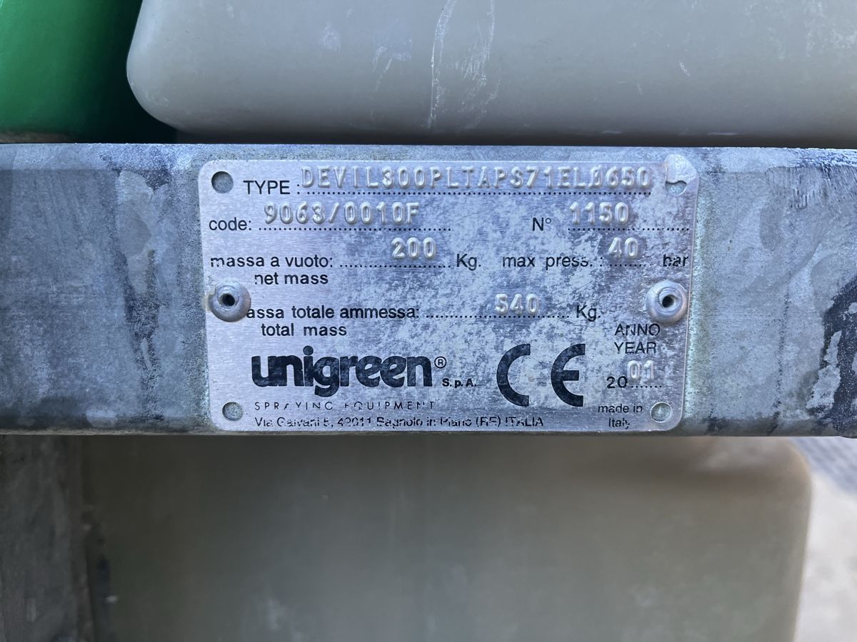 Tutte le macchine: Gebläsespritze Unigreen – Usato da Buus venduto da Kaufma 7