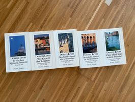 5x Bücher Donna Leon, gelesen aber in gutem Zustand