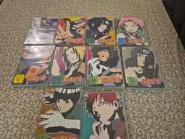 Naruto DVD Sammlung Vol. 19–29 Panini Video (Vol. 25 fehlt)