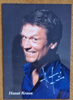 Hansi Kraus - original signierte Autogrammkarte