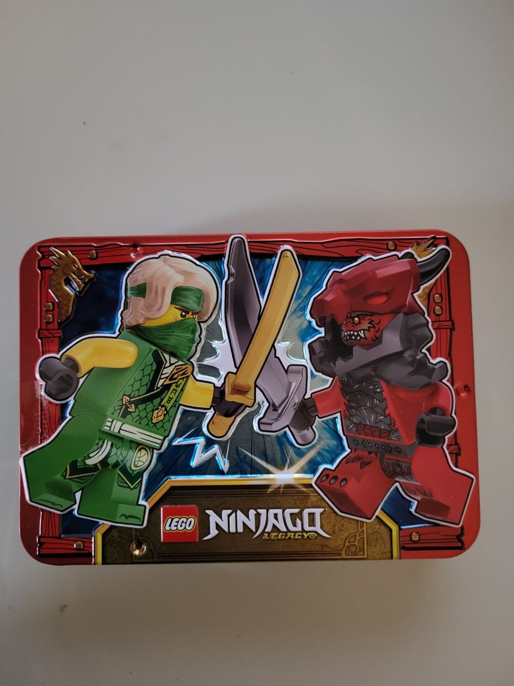 Lego Spielzeuge: LEGO Ninjago Lloyd vs. Dragonian Warrior – Neu und originalverpackt aus Kestenholz von modano47