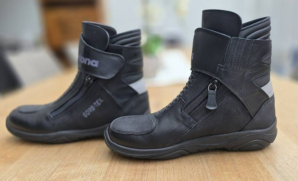 Gore Tex Daytona Motorradstiefel Kurz Max Sports GTX