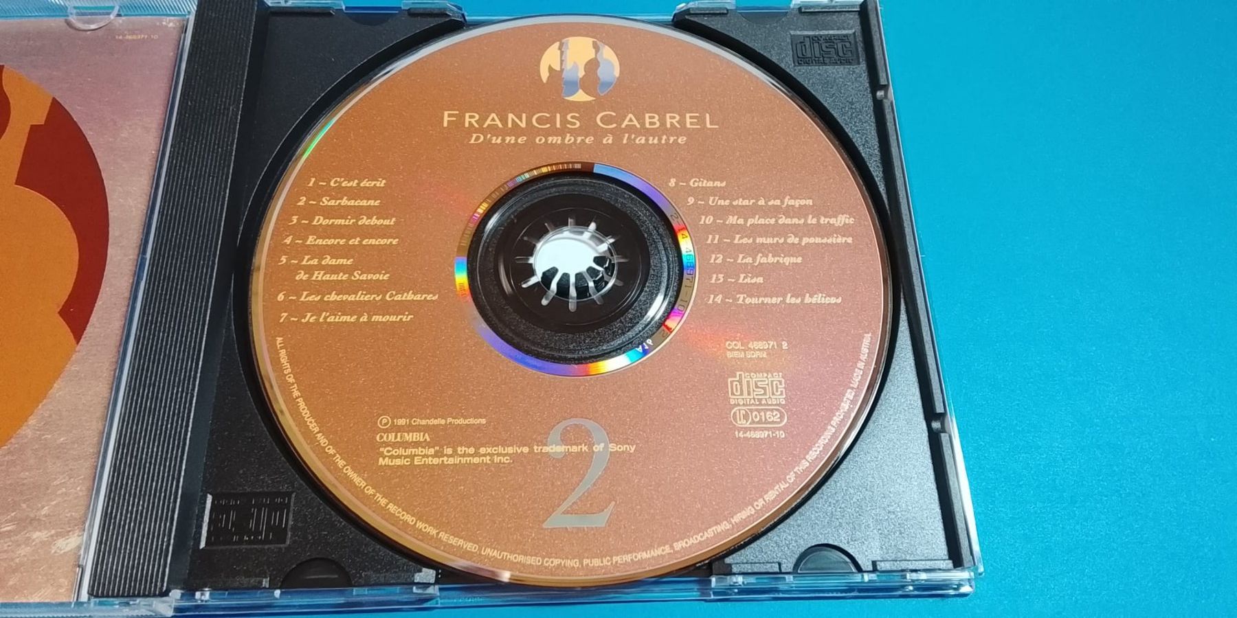 CD: Coffret Francis Cabrel 1991 – Usato da Vuarrens venduto da Espace-Retro 4