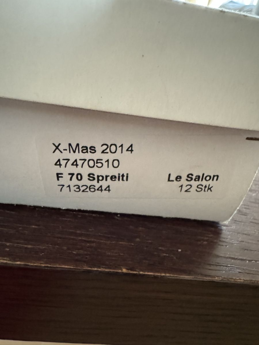 Tutte le decorazioni: Weihnachtskugeln herzförmig 12 Stk. – Usato da Dietikon venduto da c.froehlich 2