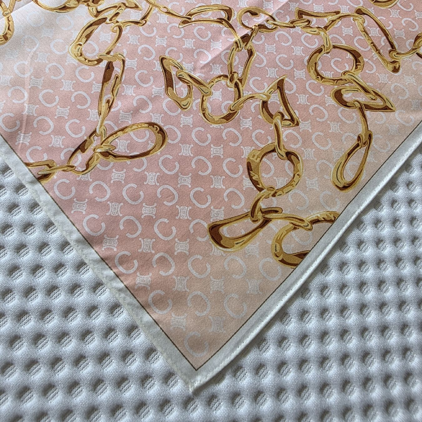 Celine Foulard & Sciarpe: Céline Baumwolltuch 50 × 50 cm – Nuovo e nell'imballaggio originale da Zürich venduto da LIMAR 4