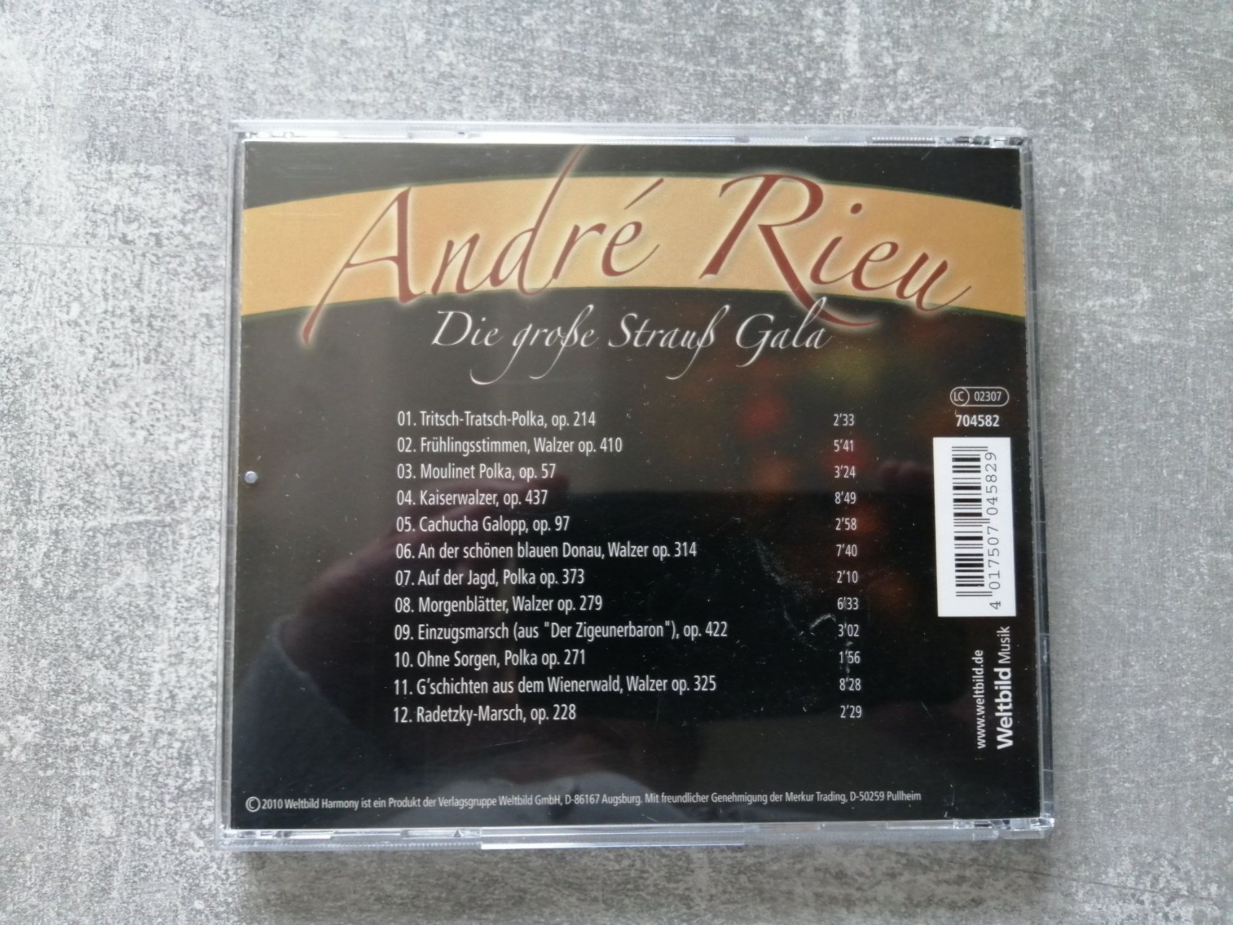 CD: CD: Die grosse Strauss Gala - André Rieu – Nuovo (secondo la descrizione) da Altstätten SG venduto da tollesauswolle 1