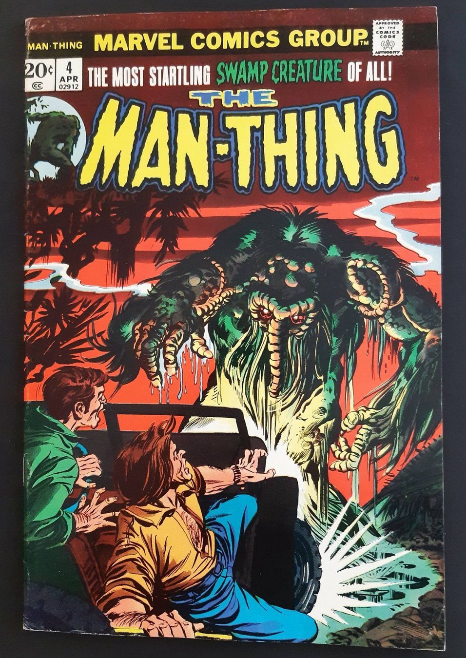 Fumetti: MAN-THING #4 ORIGIN FOOLKILLER MARVEL VALUE STAMP 1974 – Usato da Lugano venduto da YouWantUS