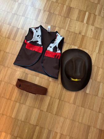 Süsses Cowboy Kostüm Fasnacht Gr. 5-8 Y