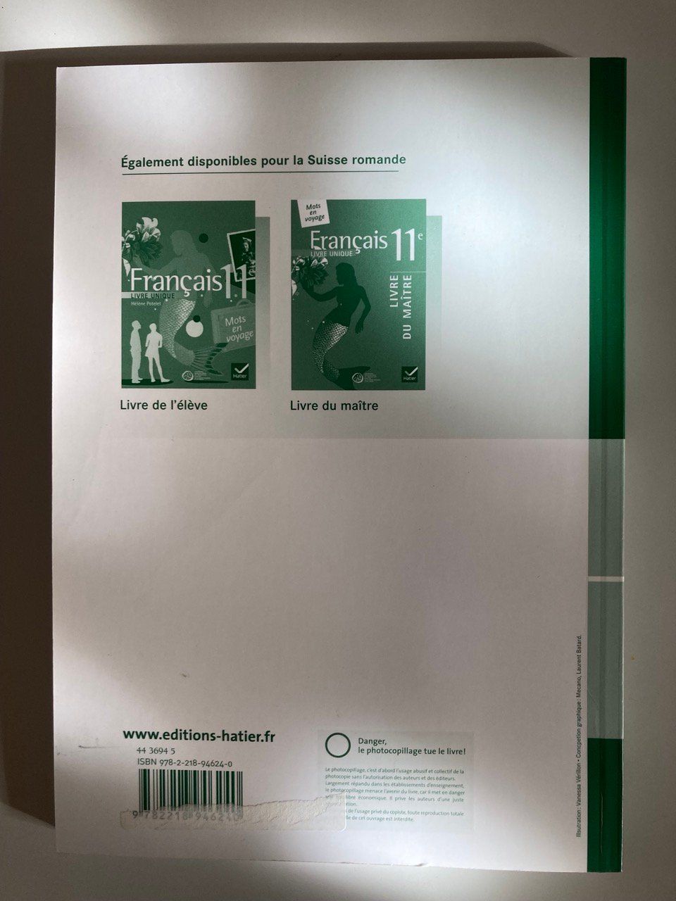 Libri: L'atelier du langage 11e – Usato da La Tour-de-Peilz venduto da vve_nm8c 1