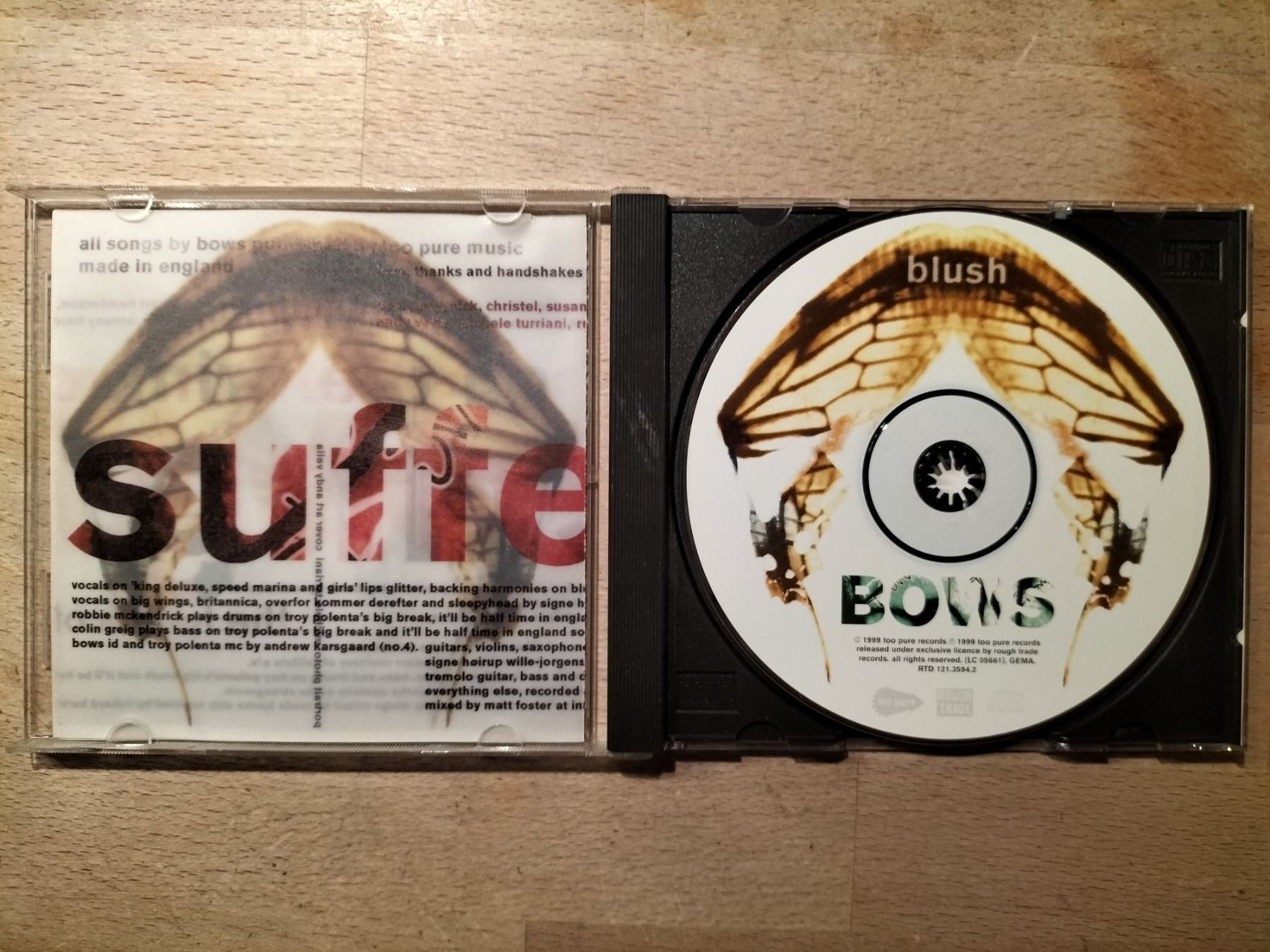 CDs: Bows – Blush – Gebraucht aus Biel / Bienne von Music74 1