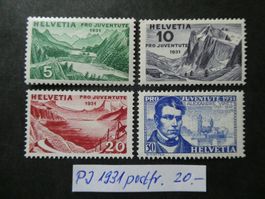 Pro Juventute 1931 postfrisch