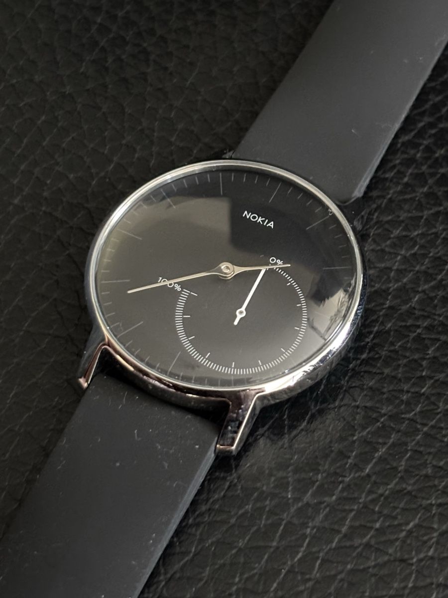 Nokia Smartwatch: Nokia Withings Smartwatch schwarz  – Gebraucht aus Dübendorf von mba_5yvw