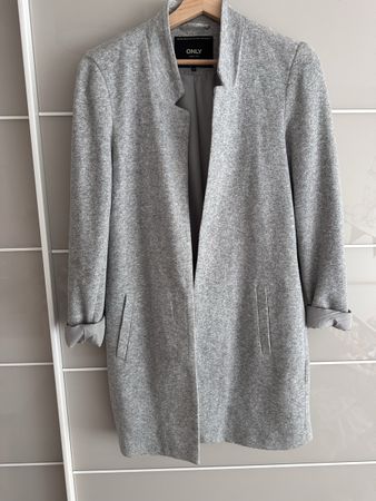 Only Damen Mantel, Gr. 38, Grau, Übergangsjacke, Top!