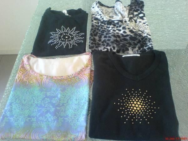 T-shirt: 4 schöne, moderne Shirts M – Usato da Oftringen venduto da andrax 2
