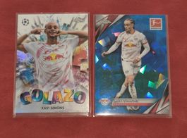 2x Xavi Simons - Topps Golazo & Sapphire Image Variation