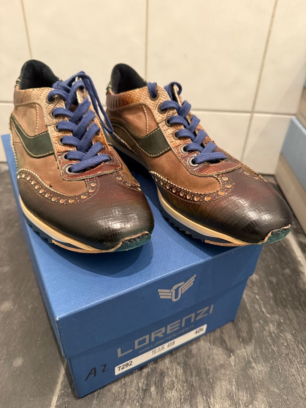 Scarpe da uomo: Lorenzi Sneaker Tejus farbig Gr. 40.5 – Usato da Chur venduto da spicebone 7