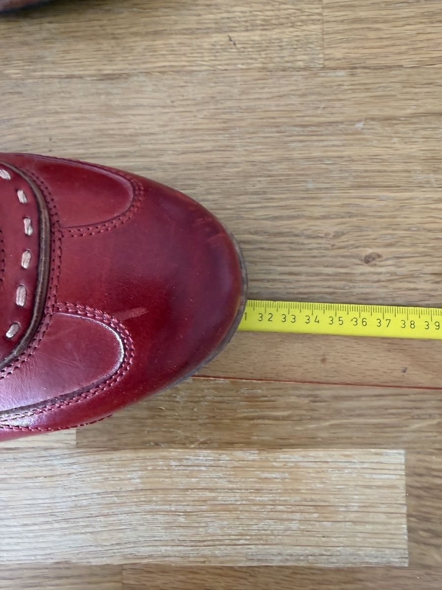 La Martina Herrenschuhe: La Martina Lote 75, Lederschuhe, rot – Gebraucht aus Goldach von Messerguru 8