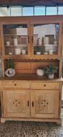 Buffet Schrank Holz Landhausstil gebraucht ( ohne Deko)