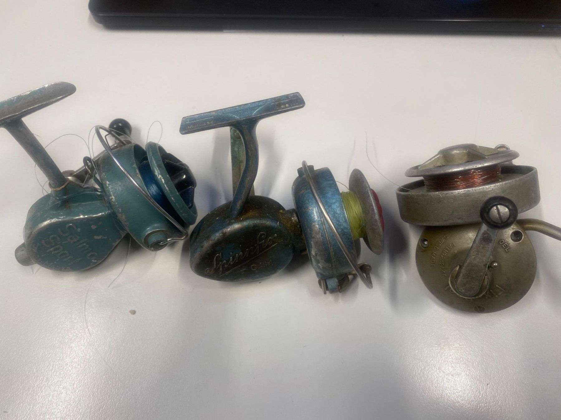 3 alte Angelrollen (Gebraucht) in Lenzerheide/Lai fr CHF 55  mit  Lieferung auf Ricardo kaufen
